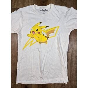We Love Fine Pokémon Pikachu T Shirt Youth Small 2012 Graphic Short Sleeve Crew
